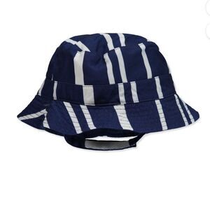 Carters Stripe Bucket Hat Blue/White 12 - 24 months NWT IN PACKAGE
